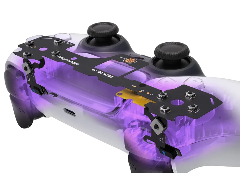 Kit Clicky V2 eXtremeRate manette PS5 BDM-040 à 060 — microswitchs et gâchettes courtes