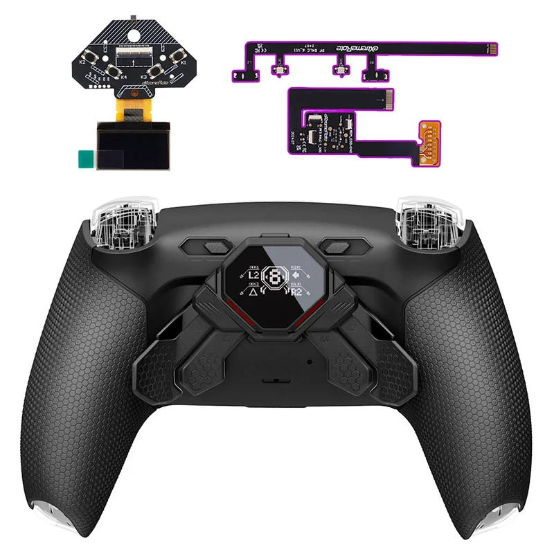 Kit de 4 boutons arrière eXtremeRate SPARK pour manette PS5 — BDM-030 à 060