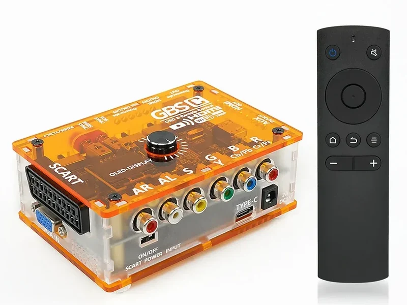 Convertisseur GBS-Control Mini péritel RGB et YPbPr vers HDMI — scaler rétro