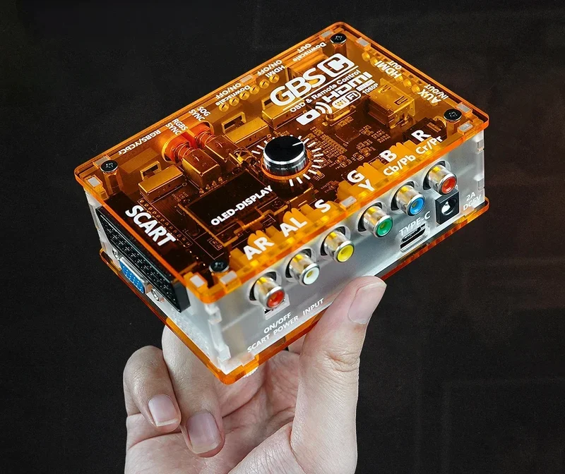 Convertisseur GBS-Control Mini péritel RGB et YPbPr vers HDMI — scaler rétro