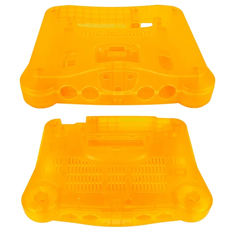 Coque translucide N64 BitFunx — boîtier de remplacement, 10 coloris