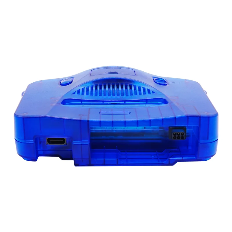 Coque translucide N64 BitFunx — boîtier de remplacement, 10 coloris