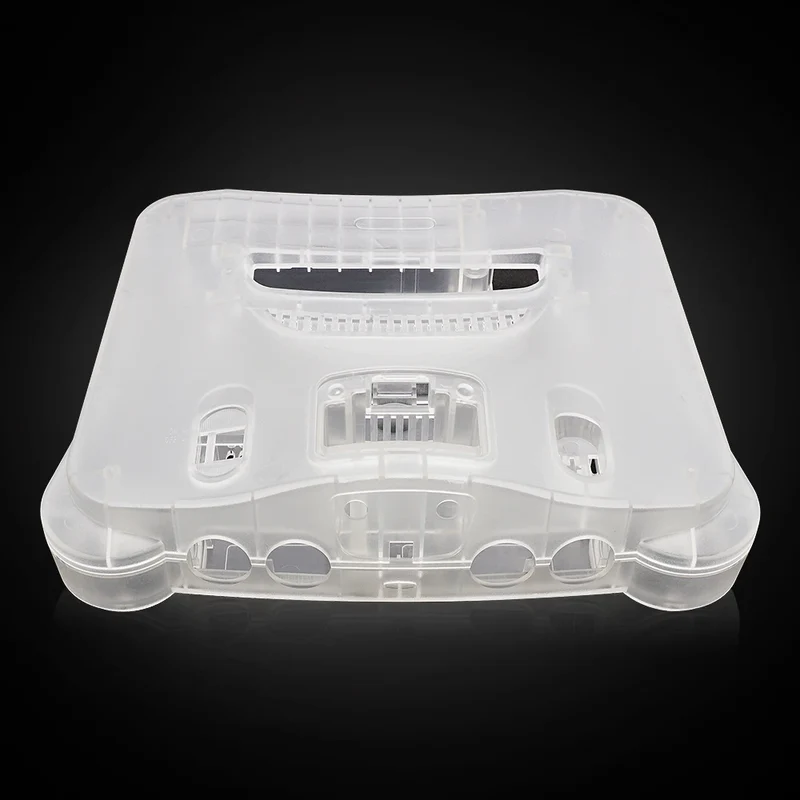 Coque translucide N64 BitFunx — boîtier de remplacement, 10 coloris