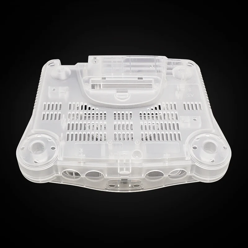 Coque translucide N64 BitFunx — boîtier de remplacement, 10 coloris