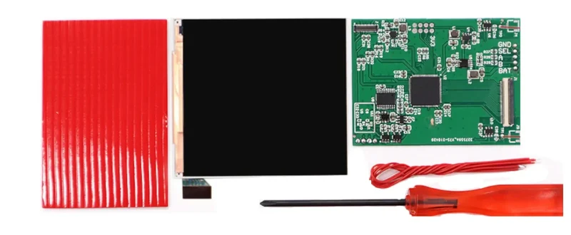 Kit écran IPS Neo Geo Pocket — rétroéclairage et menu OSD