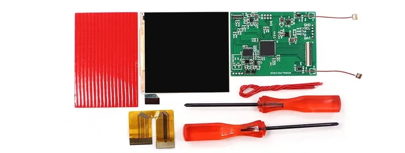 Kit écran IPS Neo Geo Pocket — rétroéclairage et menu OSD