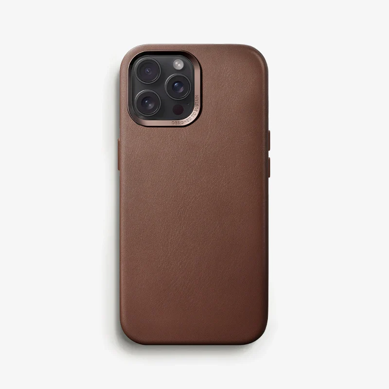 iPhone 13 Pro étui en cuir Vegan
