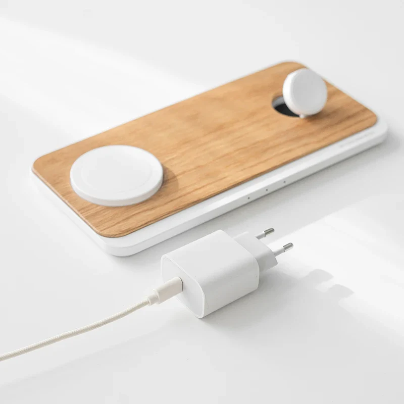 Chargeur 3-en-1 MagSafe & Apple Watch & Adaptateur secteur