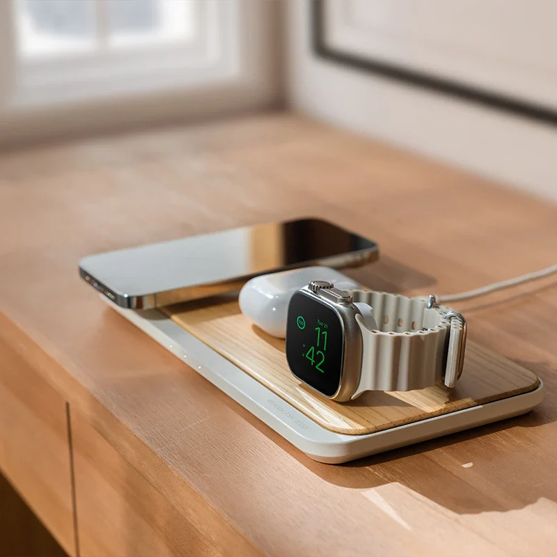 Chargeur 3-en-1 MagSafe & Apple Watch & Adaptateur secteur