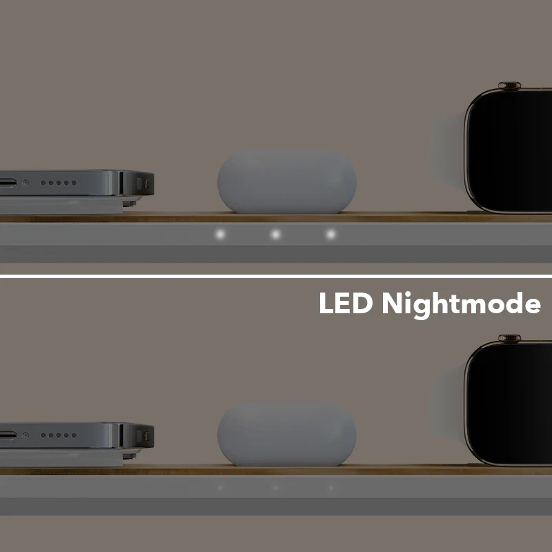 Chargeur 3 en 1 MagSafe & Apple Watch