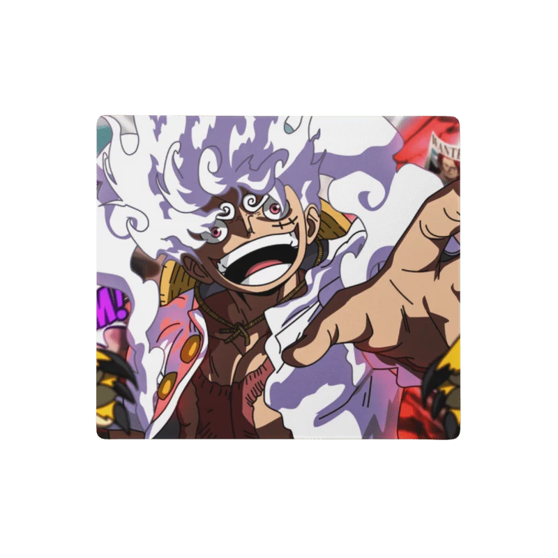 Tapis De Souris Carré Manga Guerrier Du Chaos
