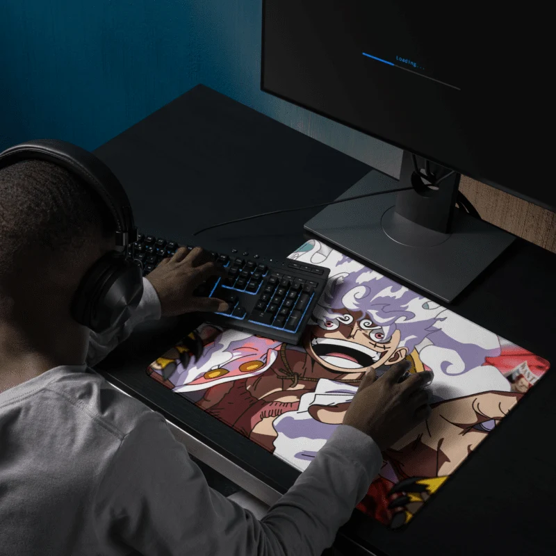 Tapis De Souris Carré Manga Guerrier Du Chaos