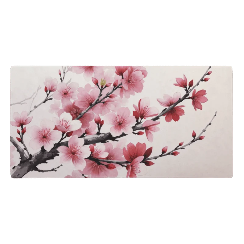 Tapis De Souris Fleurs De Cerisier