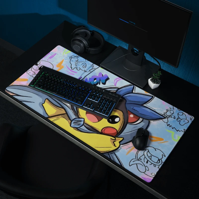 Tapis De Souris Gamer Héros Électrique