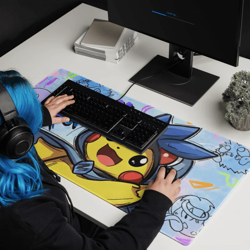 Tapis De Souris Gamer Héros Électrique