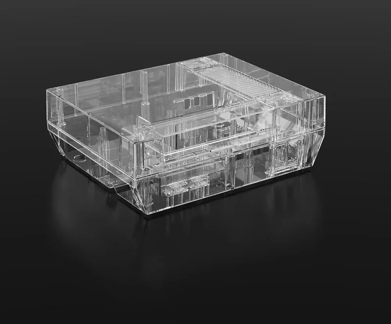 Coque de remplacement NES — BitFunx translucide, cartes mères US, EU et HK