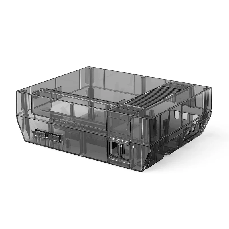 Coque de remplacement NES — BitFunx translucide, cartes mères US, EU et HK