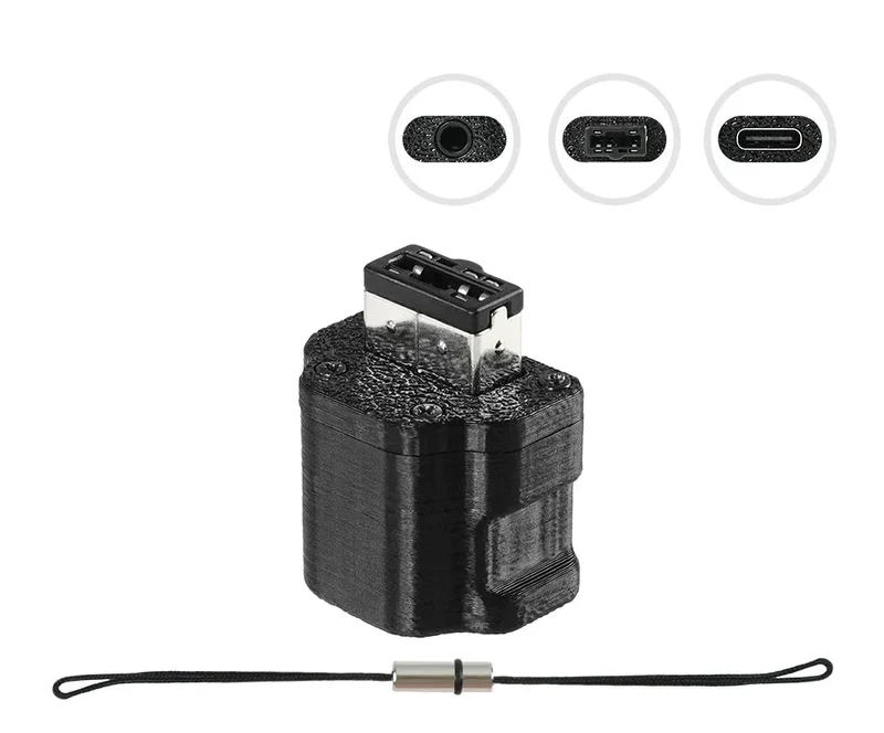 Adaptateur de charge USB-C pour GBA SP, DS Lite, 3DS, PSP Go et PS Vita — TicKnot