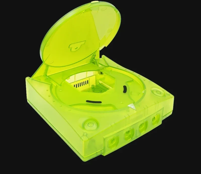 Coque de remplacement Dreamcast — BitFunx translucide, 8 coloris