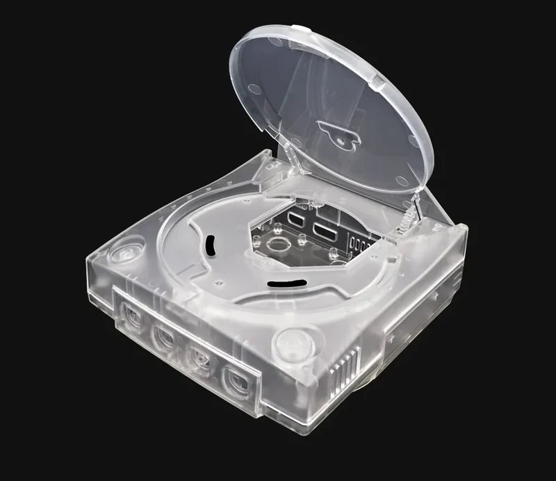 Coque de remplacement Dreamcast — BitFunx translucide, 8 coloris