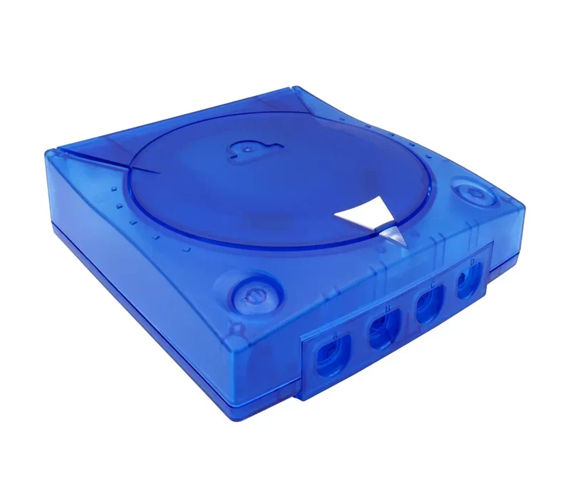 Coque de remplacement Dreamcast — BitFunx translucide, 8 coloris