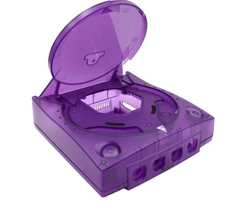 Coque de remplacement Dreamcast — BitFunx translucide, 8 coloris
