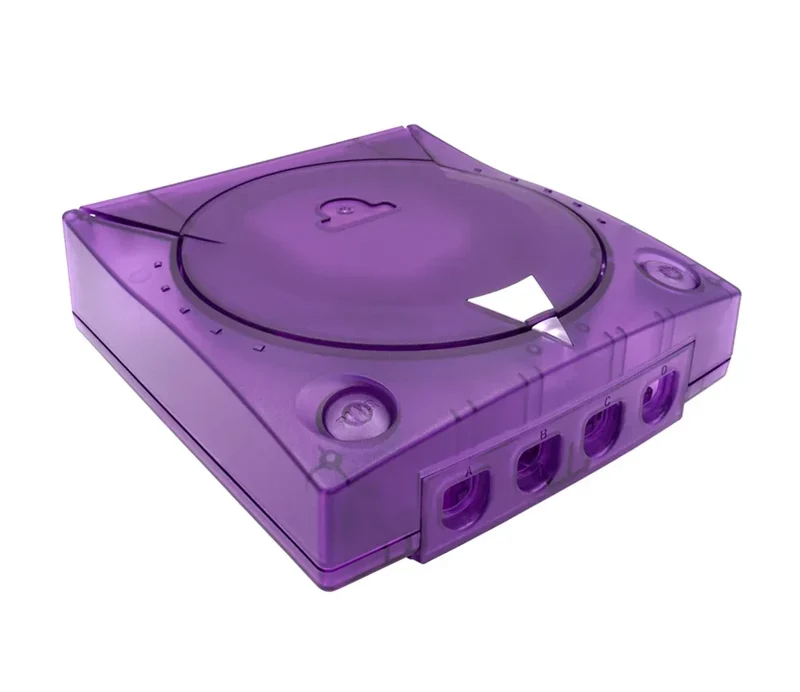 Coque de remplacement Dreamcast — BitFunx translucide, 8 coloris