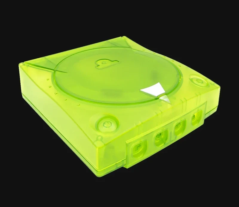 Coque de remplacement Dreamcast — BitFunx translucide, 8 coloris