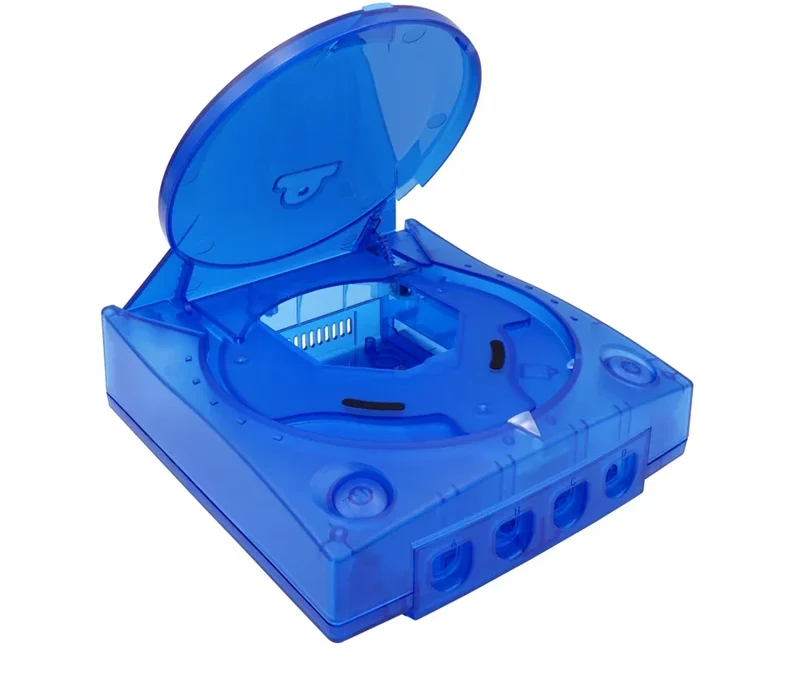 Coque de remplacement Dreamcast — BitFunx translucide, 8 coloris