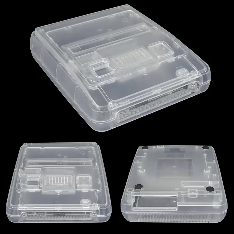 Coque de remplacement Super Famicom et SNES PAL — BitFunx translucide