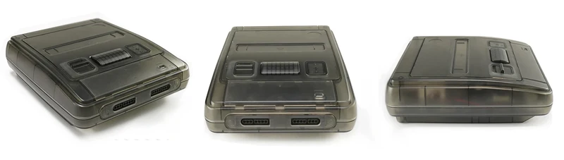 Coque de remplacement Super Famicom et SNES PAL — BitFunx translucide