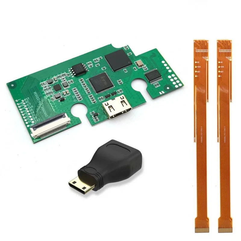 Kit HDMI interne Hispeedido pour N64 — menu OSD, 3 formats d'image