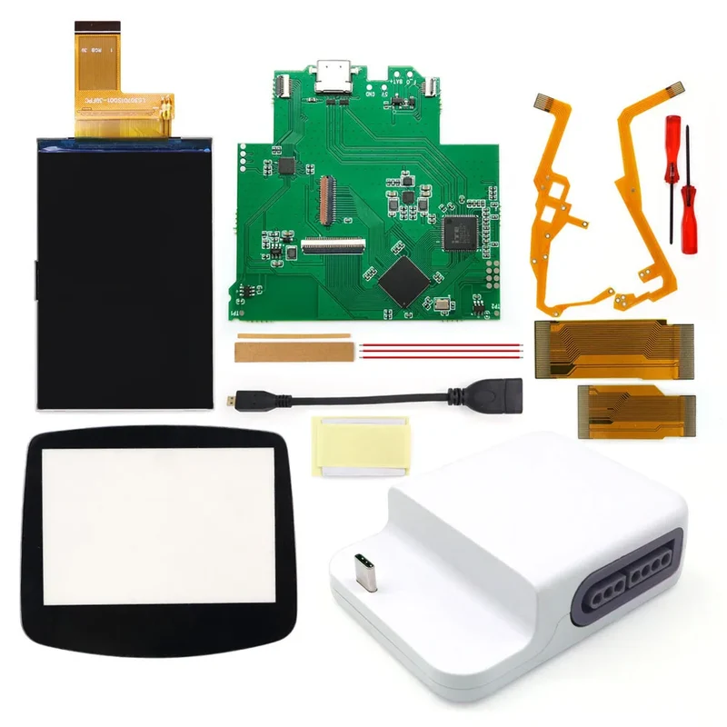 Écran IPS V5 et dock HDMI Bluetooth Game Boy Advance — Hispeedido 720×480