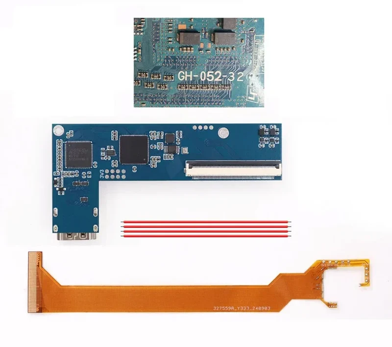 Kit HDMI interne PS2 Slim — 480p et 1080p, cartes GH-032 à GH-062