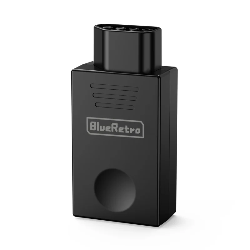 Adaptateur BlueRetro NES — manettes Bluetooth sans fil, RetroScaler