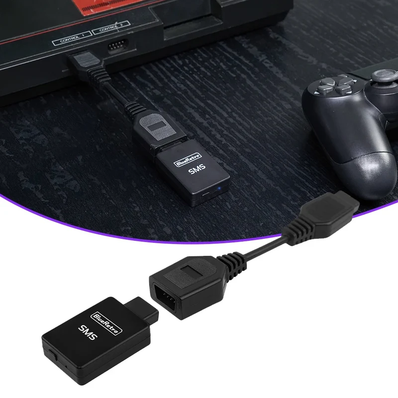 Adaptateur BlueRetro Master System — manettes Bluetooth sans fil