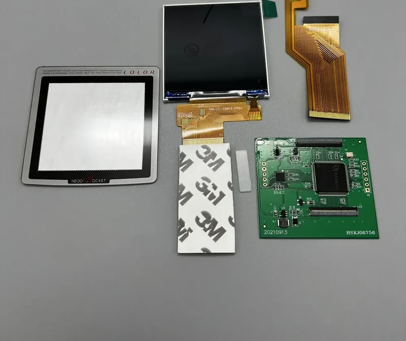 Écran IPS 2,6 pouces Neo Geo Pocket Color — taille d'origine, sans découpe