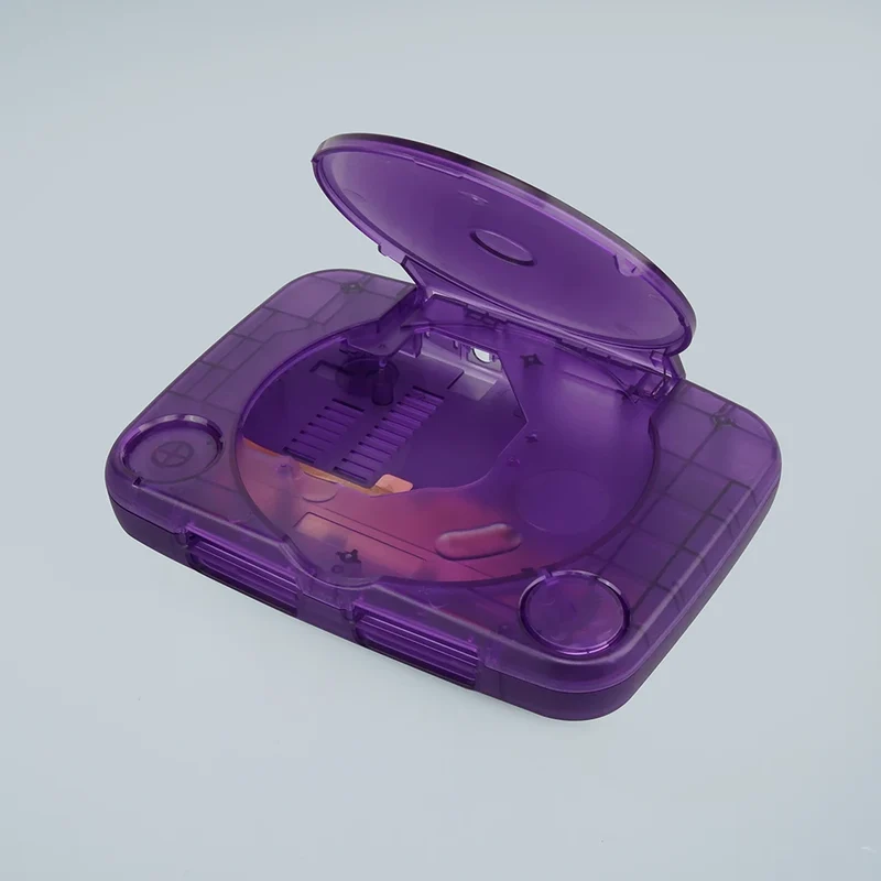 Coque de remplacement transparente PSone — ABS translucide, 5 coloris