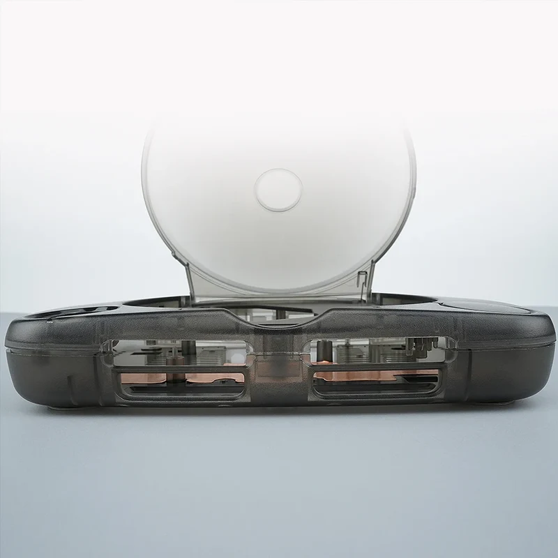 Coque de remplacement transparente PSone — ABS translucide, 5 coloris