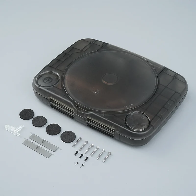 Coque de remplacement transparente PSone — ABS translucide, 5 coloris
