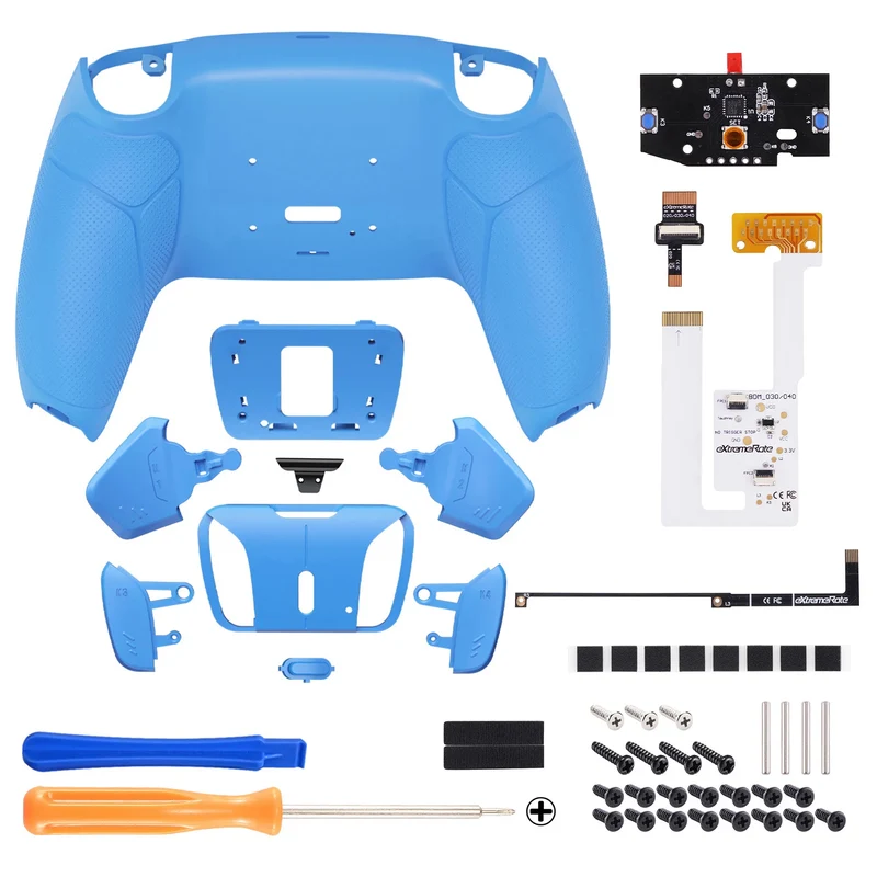 Kit eXtremeRate RISE4 V3 pour manette PS5 — 4 boutons arrière programmables