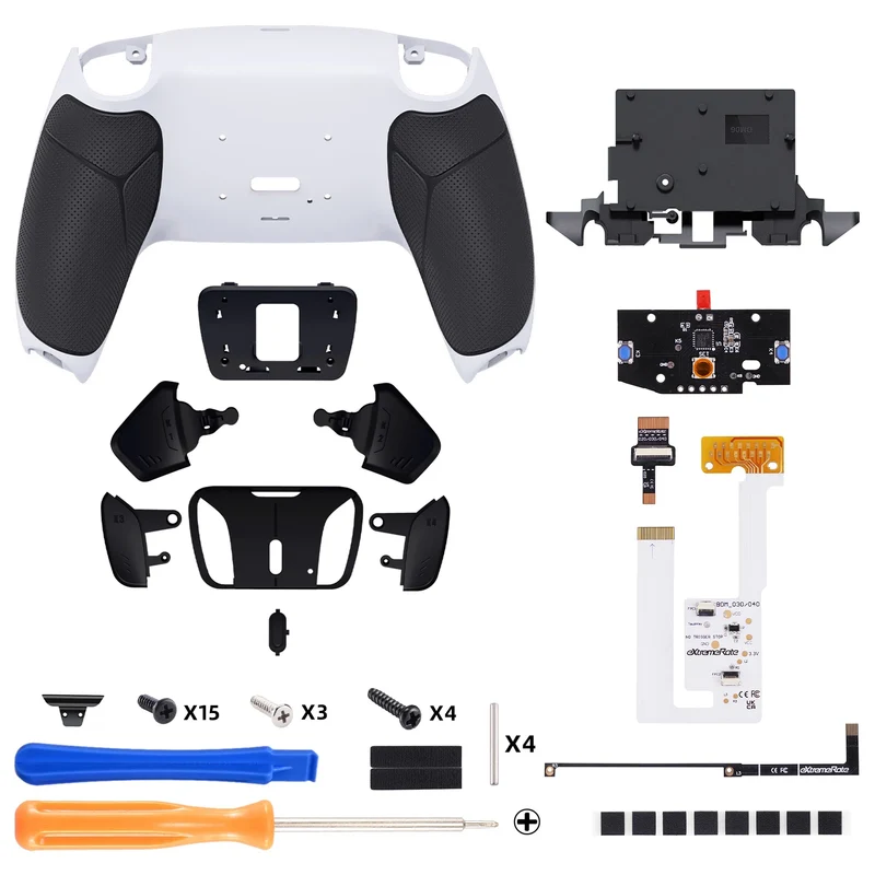 Kit eXtremeRate RISE4 V3 pour manette PS5 — 4 boutons arrière programmables