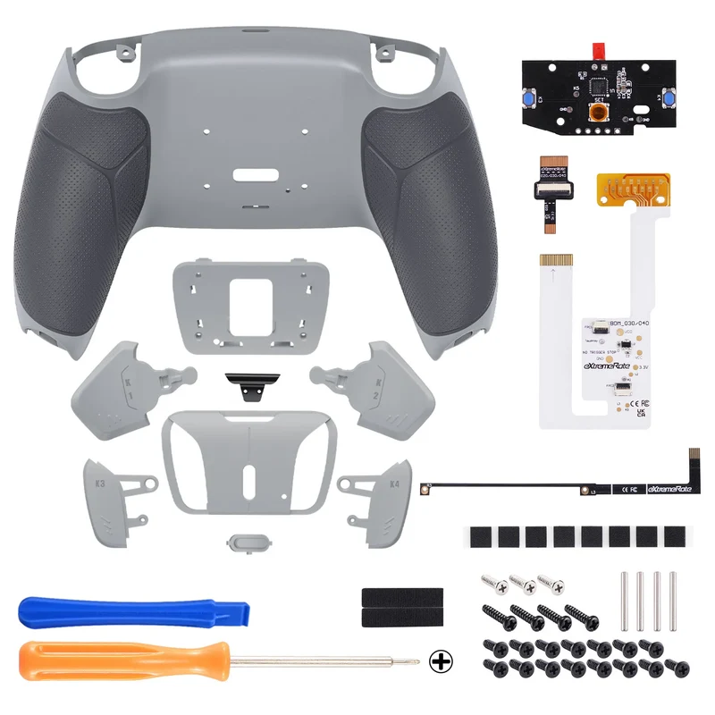 Kit eXtremeRate RISE4 V3 pour manette PS5 — 4 boutons arrière programmables