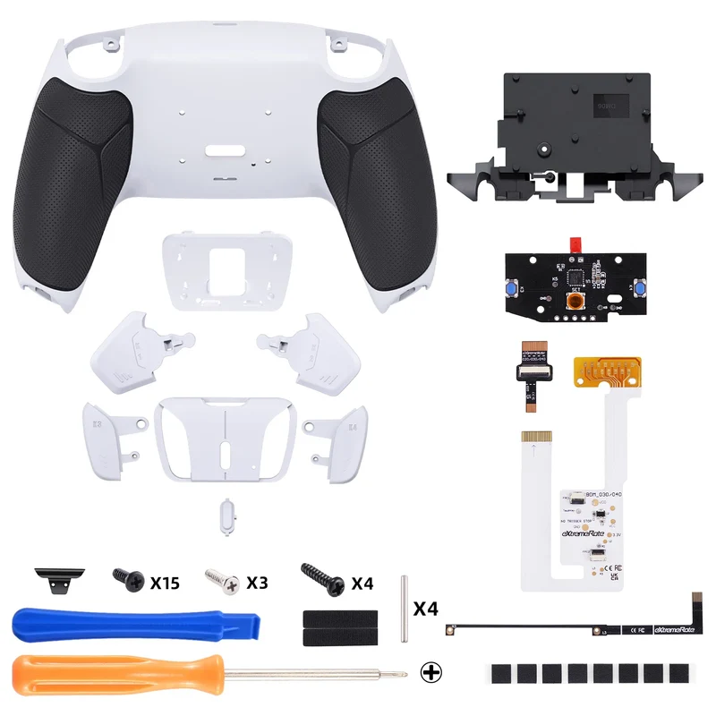 Kit eXtremeRate RISE4 V3 pour manette PS5 — 4 boutons arrière programmables