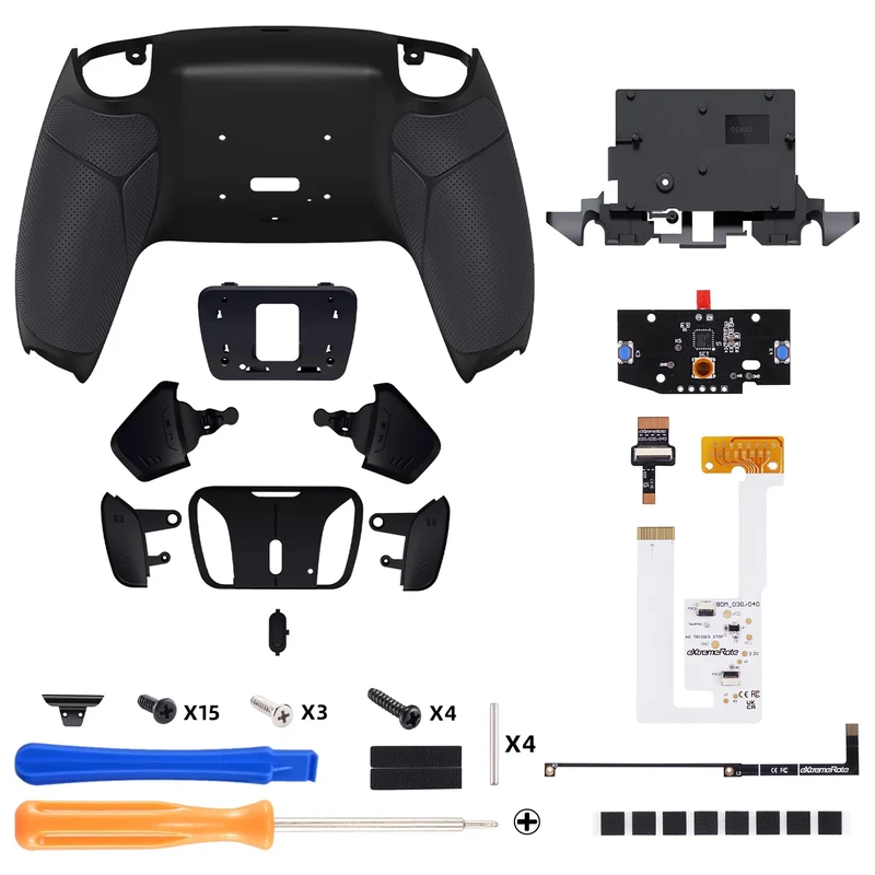 Kit eXtremeRate RISE4 V3 pour manette PS5 — 4 boutons arrière programmables