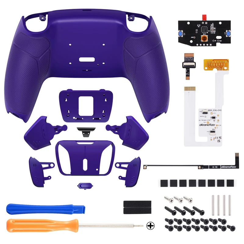 Kit eXtremeRate RISE4 V3 pour manette PS5 — 4 boutons arrière programmables