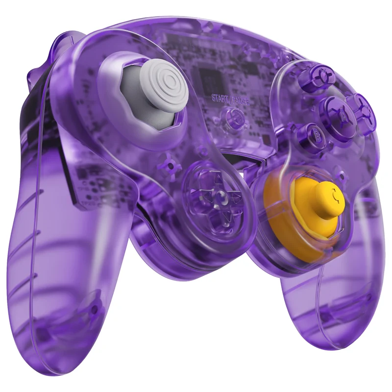 Coque eXtremeRate pour manette GameCube — série translucide, boutons inclus