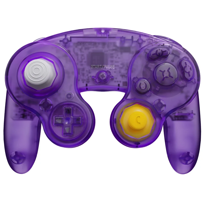Coque eXtremeRate pour manette GameCube — série translucide, boutons inclus