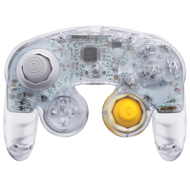 Coque eXtremeRate pour manette GameCube — série translucide, boutons inclus