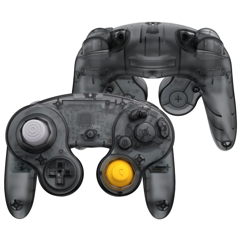 Coque eXtremeRate pour manette GameCube — série translucide, boutons inclus